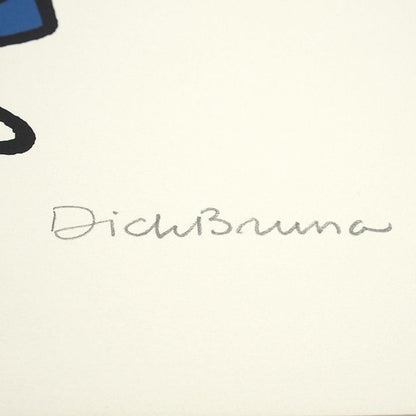 Dick Bruna Signed Silkscreen "Scale" 1991 Limited Edition 96/100 Miffy Artist