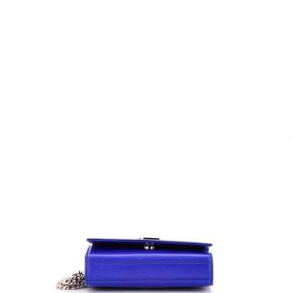 Saint Laurent Classic Monogram Crossbody Bag Grainy Leather Small