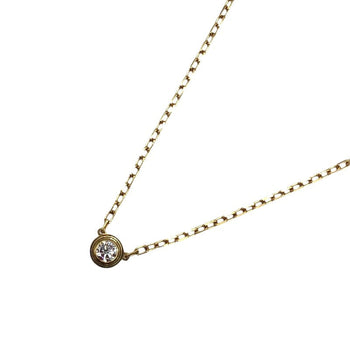 Cartier Amour Necklace Small Model K18Yg Diamond