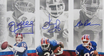Jim Kelly/Thurman Thomas/Andre Reed Hof Bills