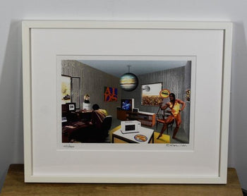 Richard Hamilton 1993 Original Color Laser Print