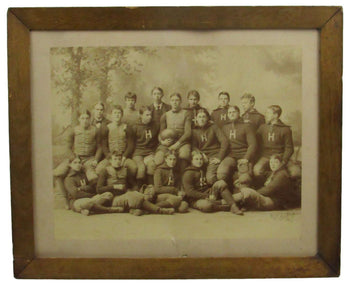 1894 Harvard Football Team 13X16 Photo By Elmer