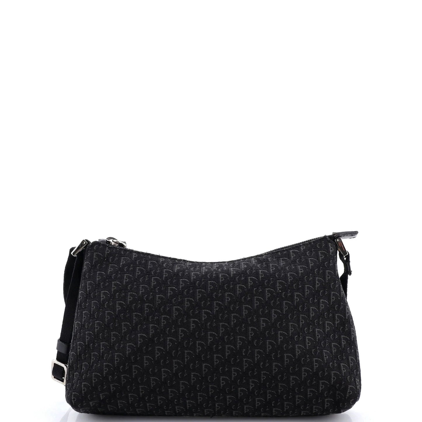 Christian Dior Vintage Trotter Pochette Shoulder Bag Diorissimo Canvas Small