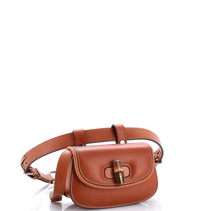 Mini Gucci Bamboo 1947 Belt Bag Leather