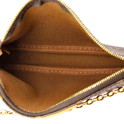 Louis Vuitton Multi Pochette Accessoires Pouch Monogram Canvas Small