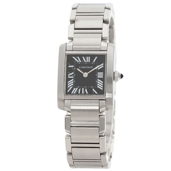 Cartier Tank Francaise Sm Asia Limited Watches W51026Q3 Stainless Steel/Stai...