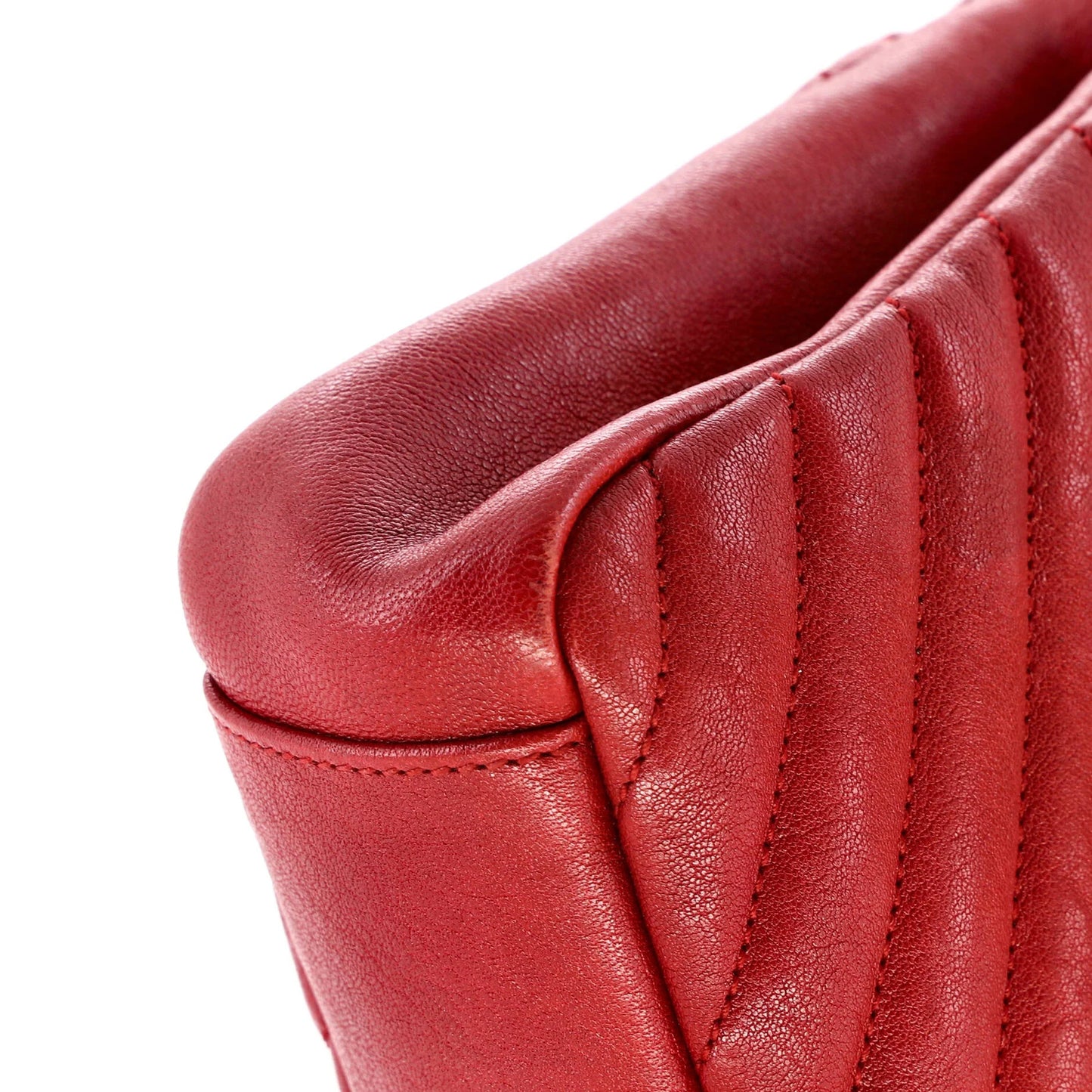 Saint Laurent Classic Monogram College Bag Matelasse Chevron Leather Medium