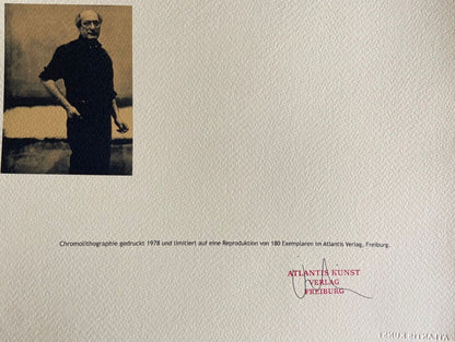 Mark Rothko Lithograph Signed Coa Numbered In Pencil 180 Copies