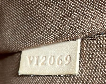 Louis Vuitton Palermo Handbag Monogram Canvas Pm