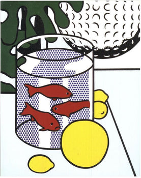 Roy Lichtenstein Still Life With Goldfish Bowl 