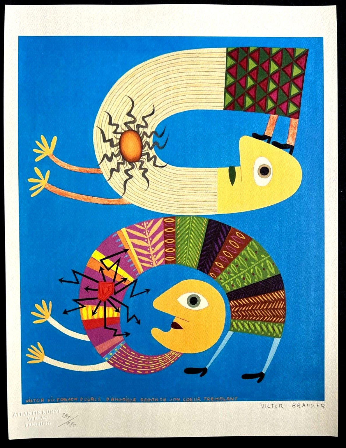 Victor Brauner Lithograph