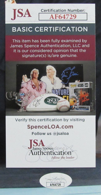 David Letterman Autographed 11X14 Photo Talk Show Host Jsa