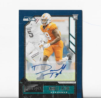 Darrell Taylor 2020 Panini Playbook #186 Rookie