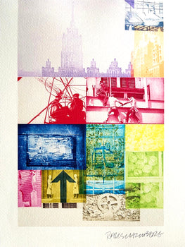 Robert Rauschenberg Lithograph Coa Numbered