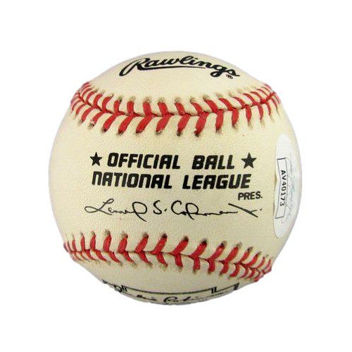 Clyde Sukeforth Signed/Inscr Onl Baseball 1947 Brooklyn Dodgers Mgr Jsa 188448