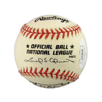 Clyde Sukeforth Signed/Inscr Onl Baseball 1947 Brooklyn Dodgers Mgr Jsa 188448