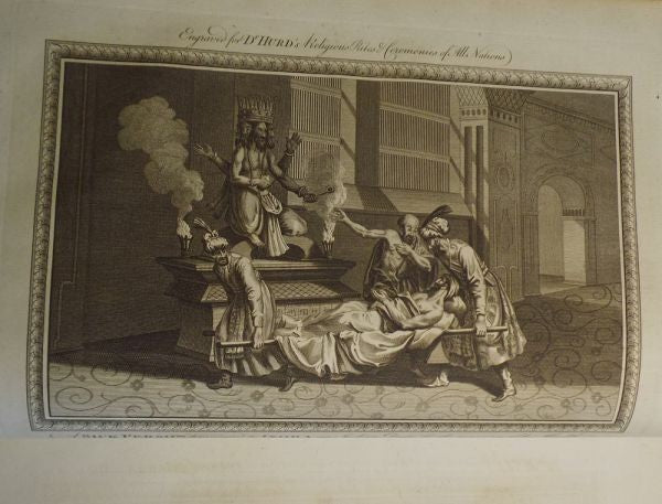 William Hurd Religious Rites Customs Of All Nations Illustrated 1790 Folio Japan