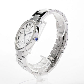 Cartier Rondo Solo De Cartier Xl W6701011 Silver Men'S Used Watch #71021