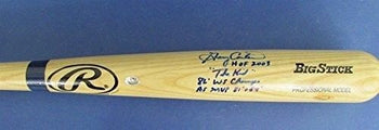 Gary Carter Mets Expos Multi-Signed Baseball Bat Reggie Jackson HOLO 133520