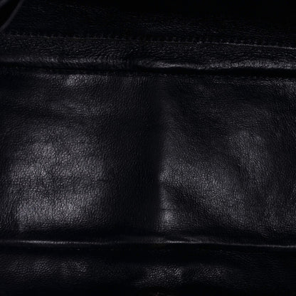 Chanel Classic Single Flap Bag Chevron Patent Jumbo