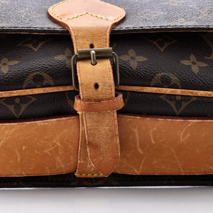 Louis Vuitton Cartouchiere Handbag Monogram Canvas Mm