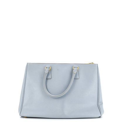 Prada Double Zip Lux Tote Saffiano Leather Large