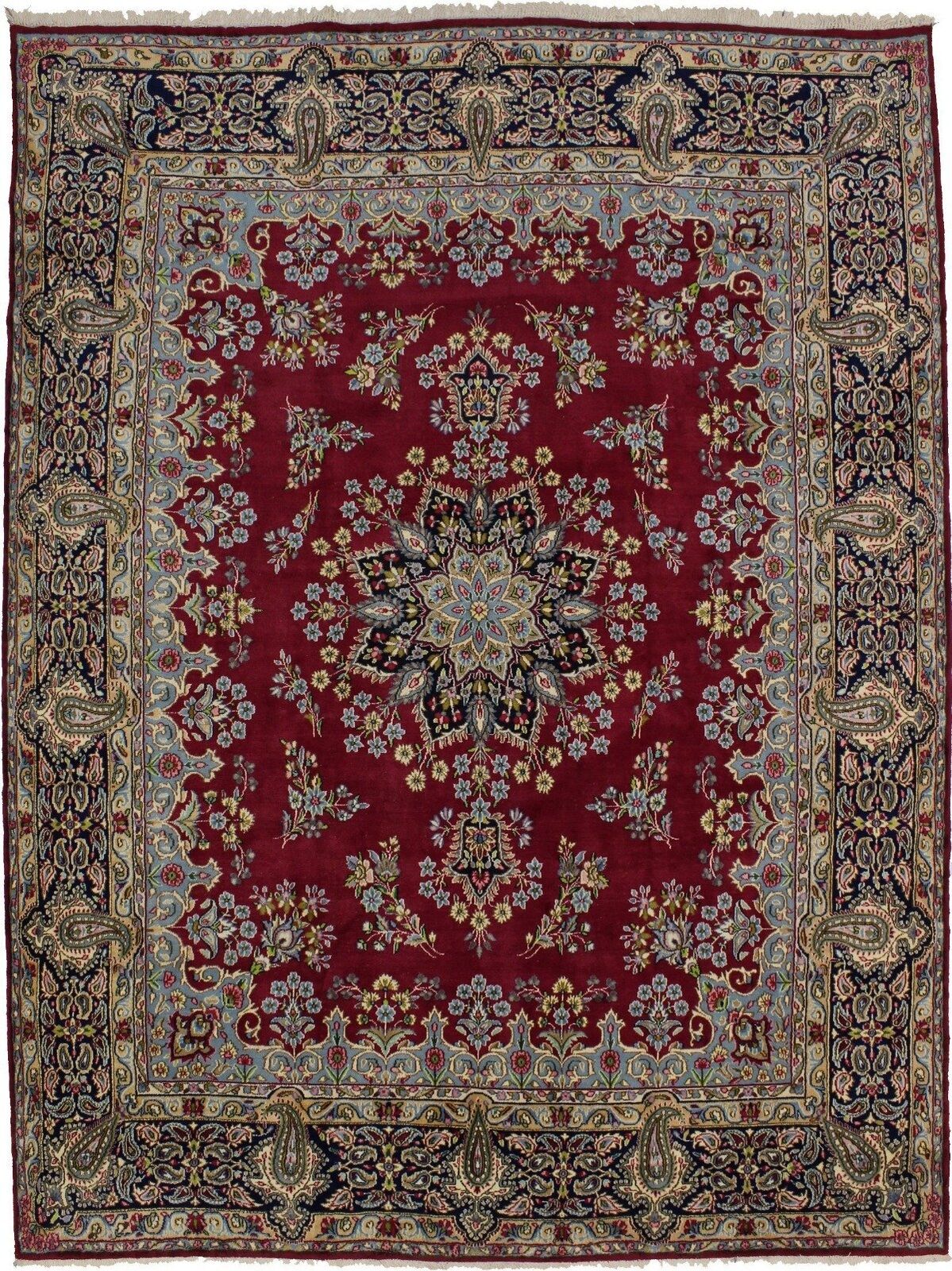 One-Of-A-Kind Vintage Handmade Oriental Rug
