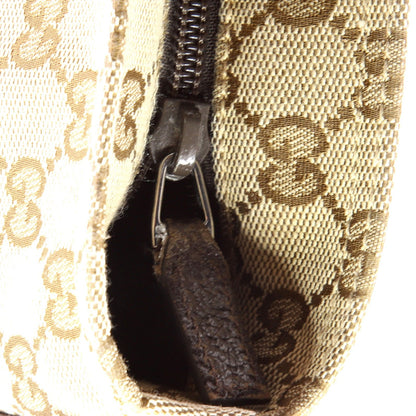 Gucci Web Strap Messenger Bag Gg Canvas Small