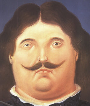 Fernando Botero Portrait Of Velazquez 