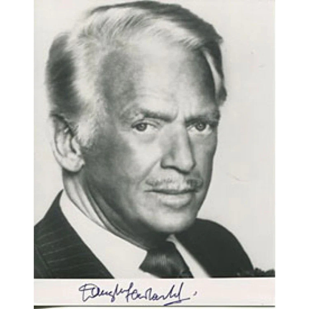 Douglas Fairbanks Jr Autographed/Signed 4X4 Photo
