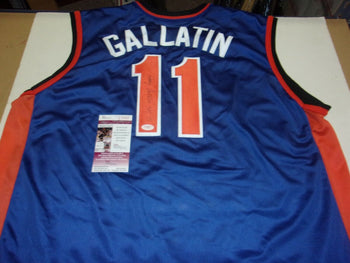 Harry Gallatin New York Knicks Last 1 Jsa/Coa
