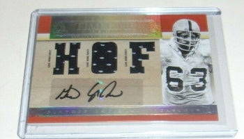 Gene Upshaw 07 National Treasure Game Used Triple