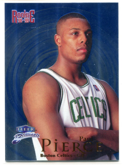 Paul Pierce 1998-99 Fleer Brilliants Rookie Card #110B