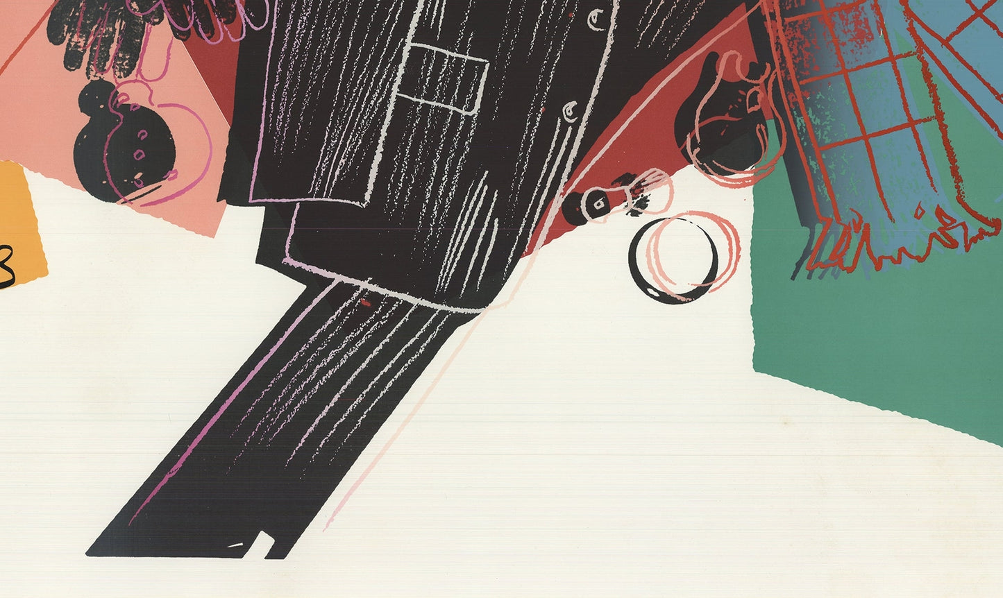 Andy Warhol Halston Advertising Campaign Poster " Serigraph Po