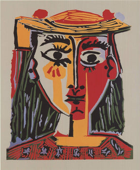Pablo Picasso Bust Of A Woman With Hat 