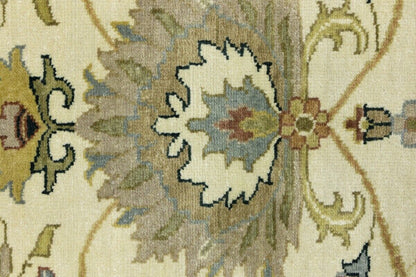 Handmade Osh Chobi Floral Style Peshawar Rug