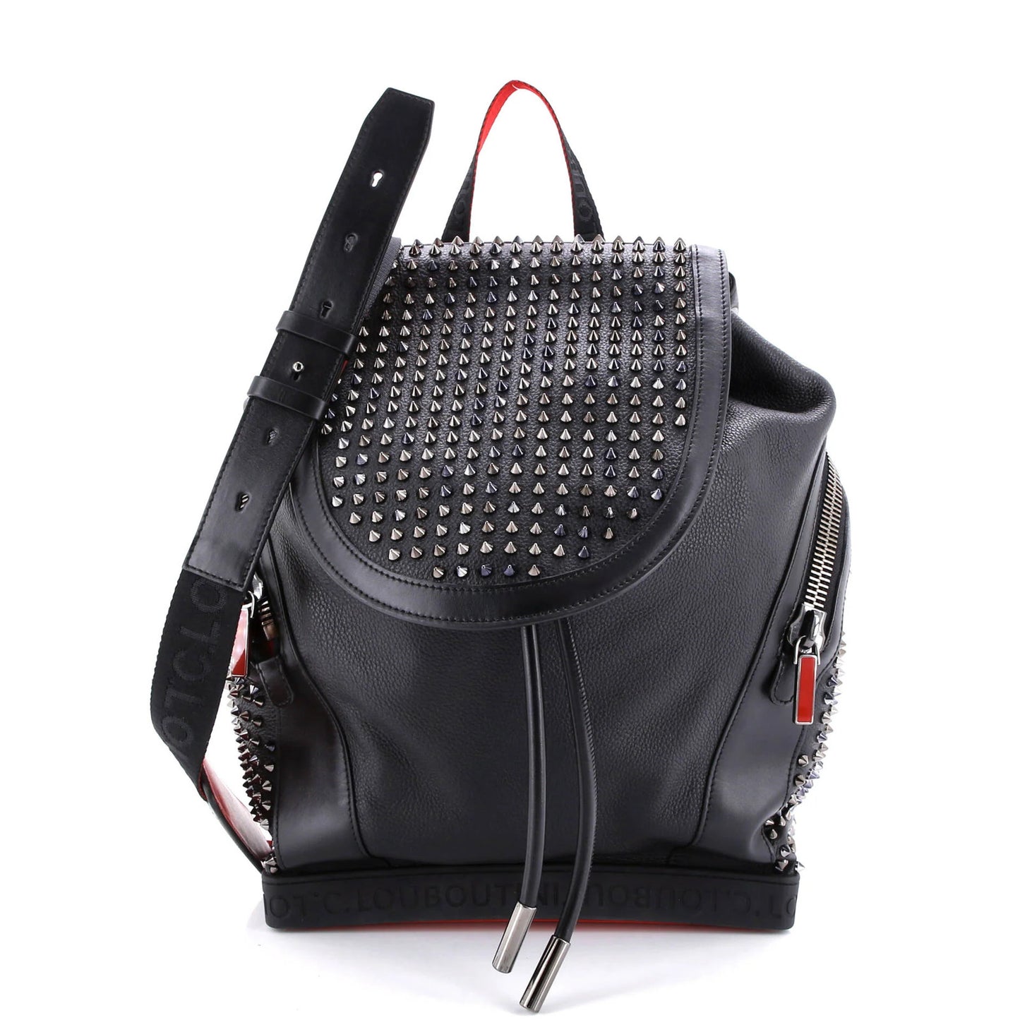 Christian Louboutin Explorafunk Backpack Spiked Leather