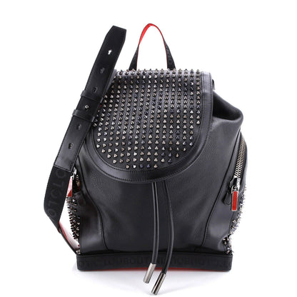 Christian Louboutin Explorafunk Backpack Spiked Leather