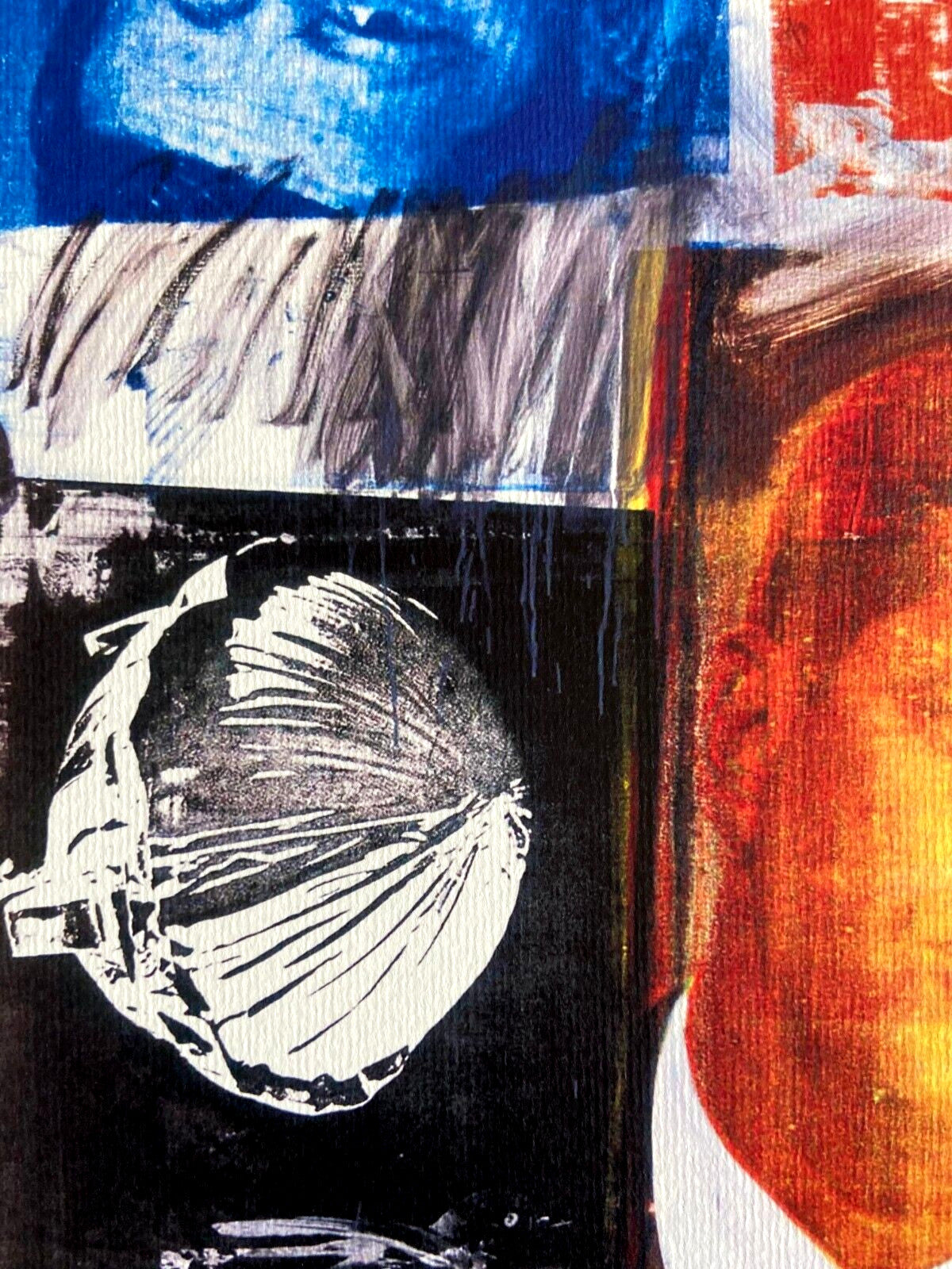 Robert Rauschenberg Lithograph 175Ex. Coa Stamped Numbered Rare!