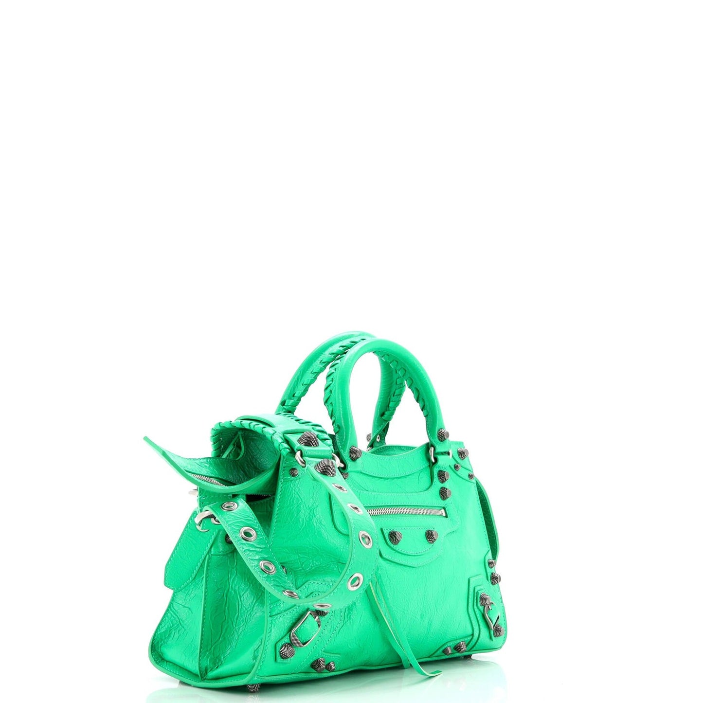 Balenciaga Neo Cagole City Bag Leather Small