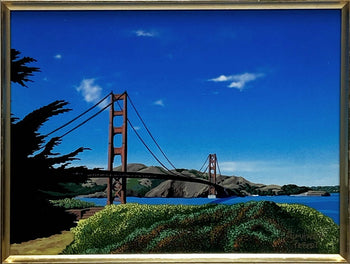 Robert Blumhagen -Skybridge Uniquel Painting