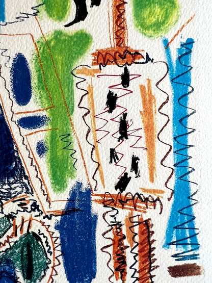 Pablo Picasso Lithograph Coa Signed Numbered And Limited