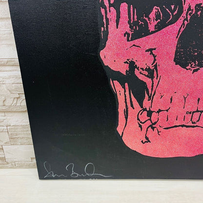 Shane Bowden - Scull Signed Original Art Painting Mixed Media On Canvas