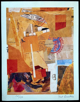 Kurt Schwitters Lithograph 1980
