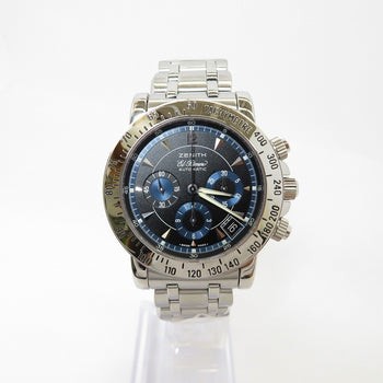 Zenith Elprimero 02.0461.400 Silver Case Size 4.2Cm Unisex Used Watch #6119
