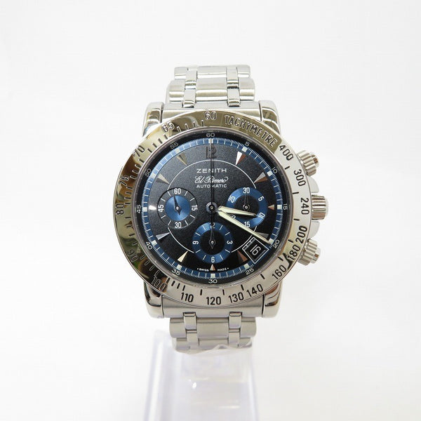 Zenith Elprimero 02.0461.400 Silver Case Size 4.2Cm Unisex Used Watch #6119