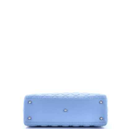 Christian Dior Lady Dior Bag Cannage Quilt Lambskin Large