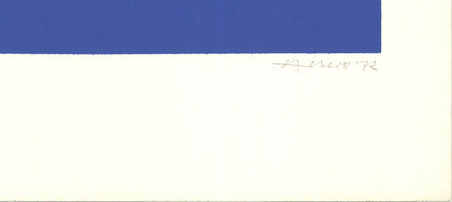Josef Albers The 10Th New York Film Festival Signed " Serigraph Abs