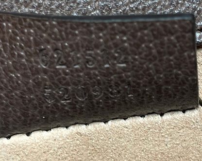 Gucci Dionysus Top Handle Chain Bag Gg Coated Canvas Small