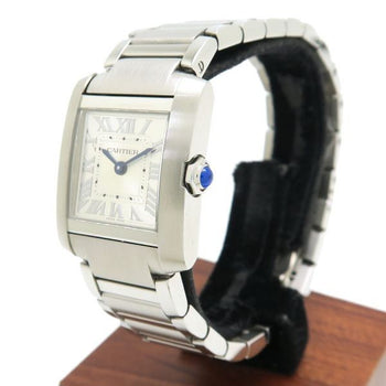 Cartier Tank Francaise Sm Wsta0065 Ladies Used Watch #71514